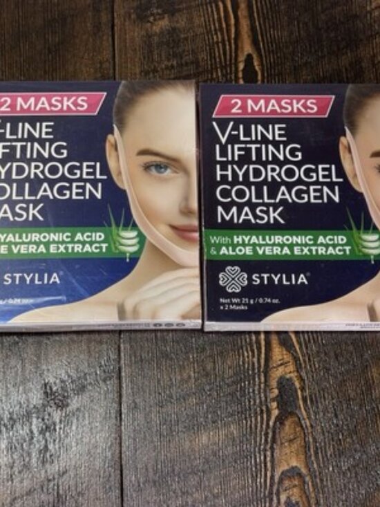 Stylia Other - Stylia‎ V-Line Lifting Collagen Face Mask Hyaluronic Acid & Aloe 4 Masks
